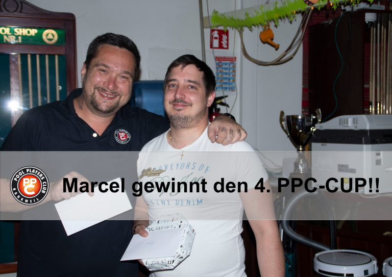 Marcel STECHER gewinnt den 4. PPC CUP!
