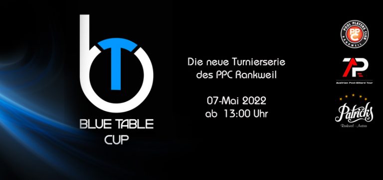 Blue Table Cup dieses Wochenende!