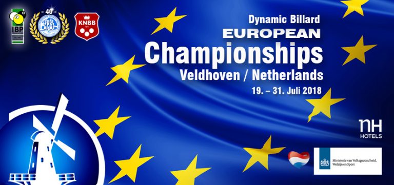 Europameisterschaft in Veldhoven NED (mit David Arda)